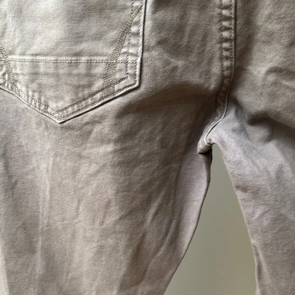 All Saints Cigarette Brown Slim Fit Jeans with Classic Denim Texture - Picture 10 of 10